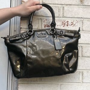 Coach | Patent Leather Madison Sophia Satchel
